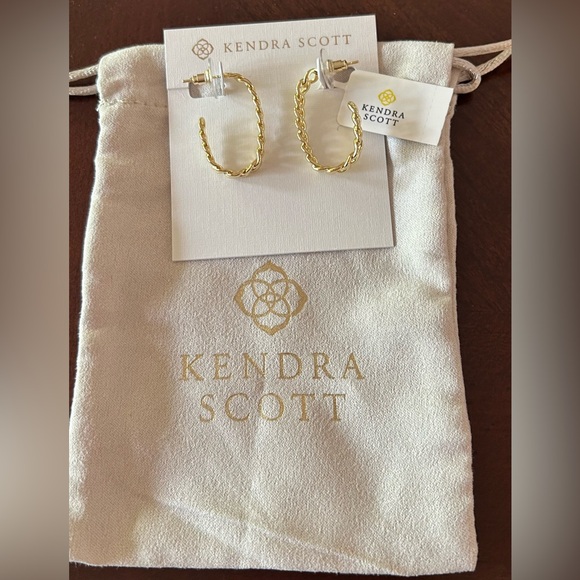 Kendra Scott Jewelry - Kendra Scott Grier Gold Hoop Earrings